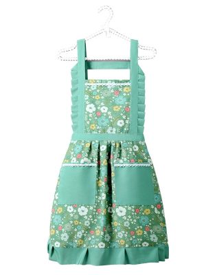 Tablier Japonais Homme Toile De Coton Vert